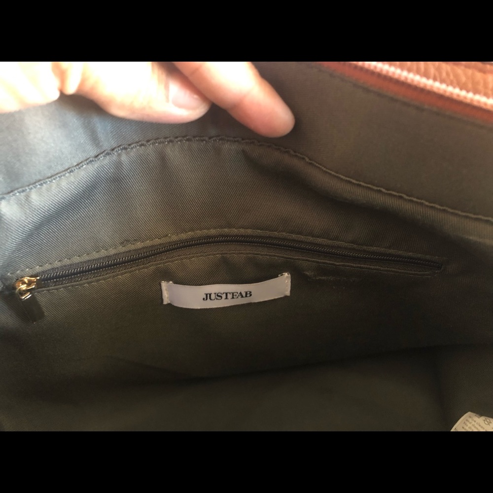 JustFab Satchel in Mauve